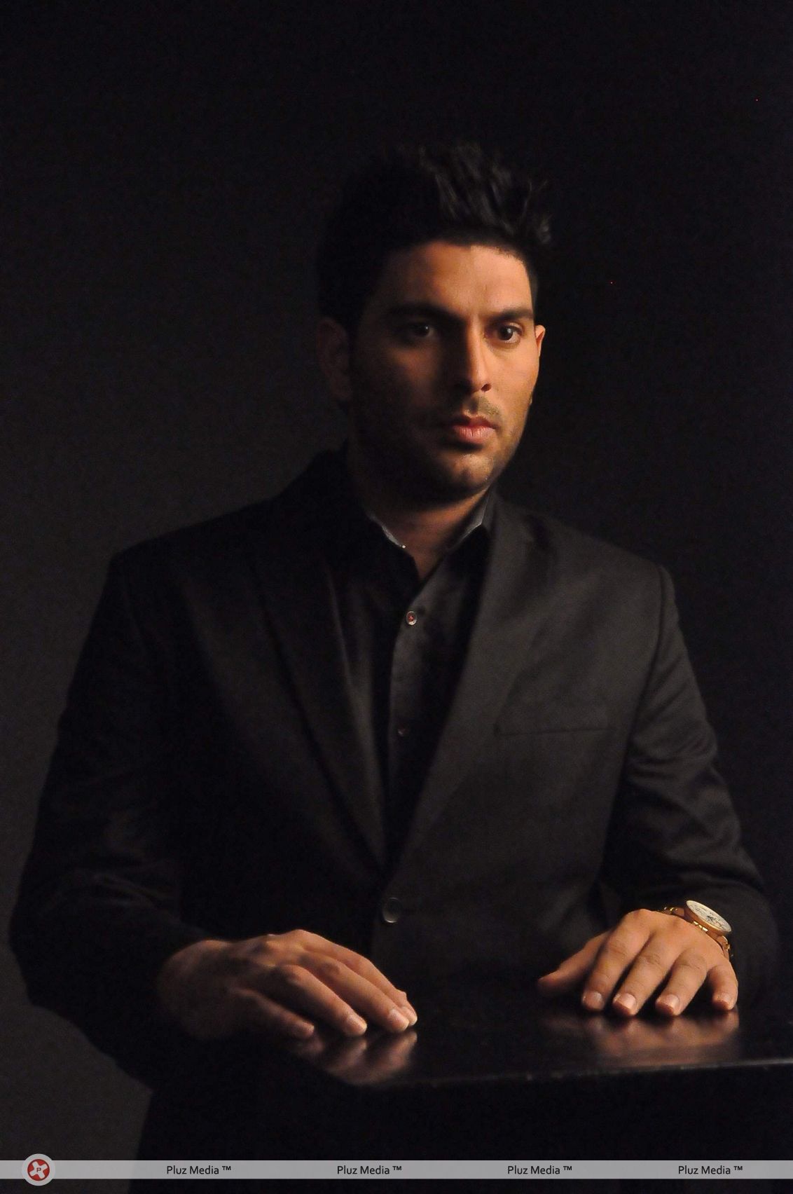 Yuvraj Singh during the photo shoot for the ad campaign of luxury watch | Picture 108980